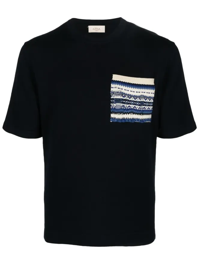 Altea Altea ニットポケット付きショートスリーブTシャツの商品画像