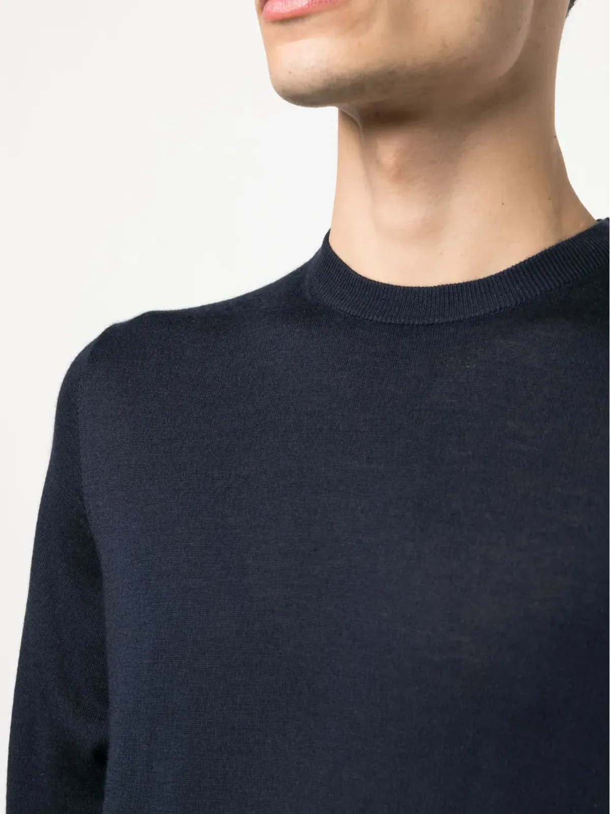 Corneliani ファインニット長袖ジャンパー - 画像5