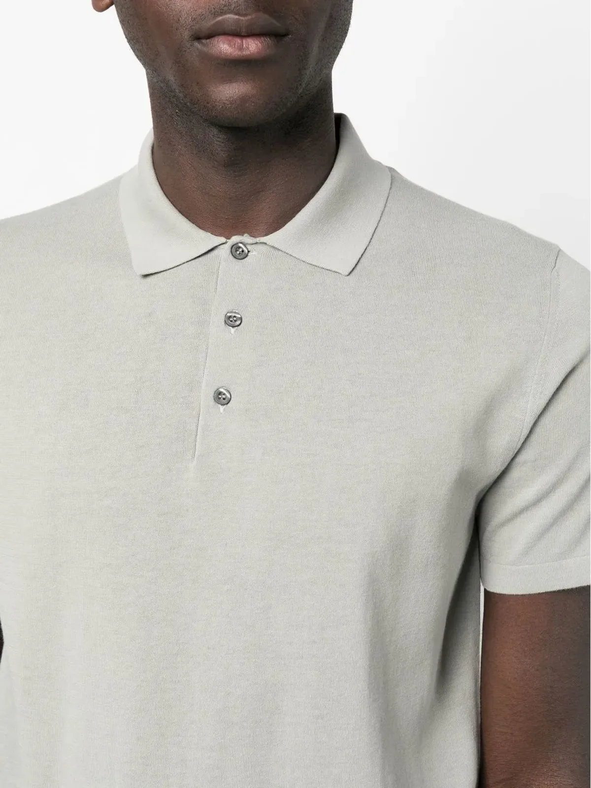 Corneliani 半袖コットンポロシャツ - 画像5