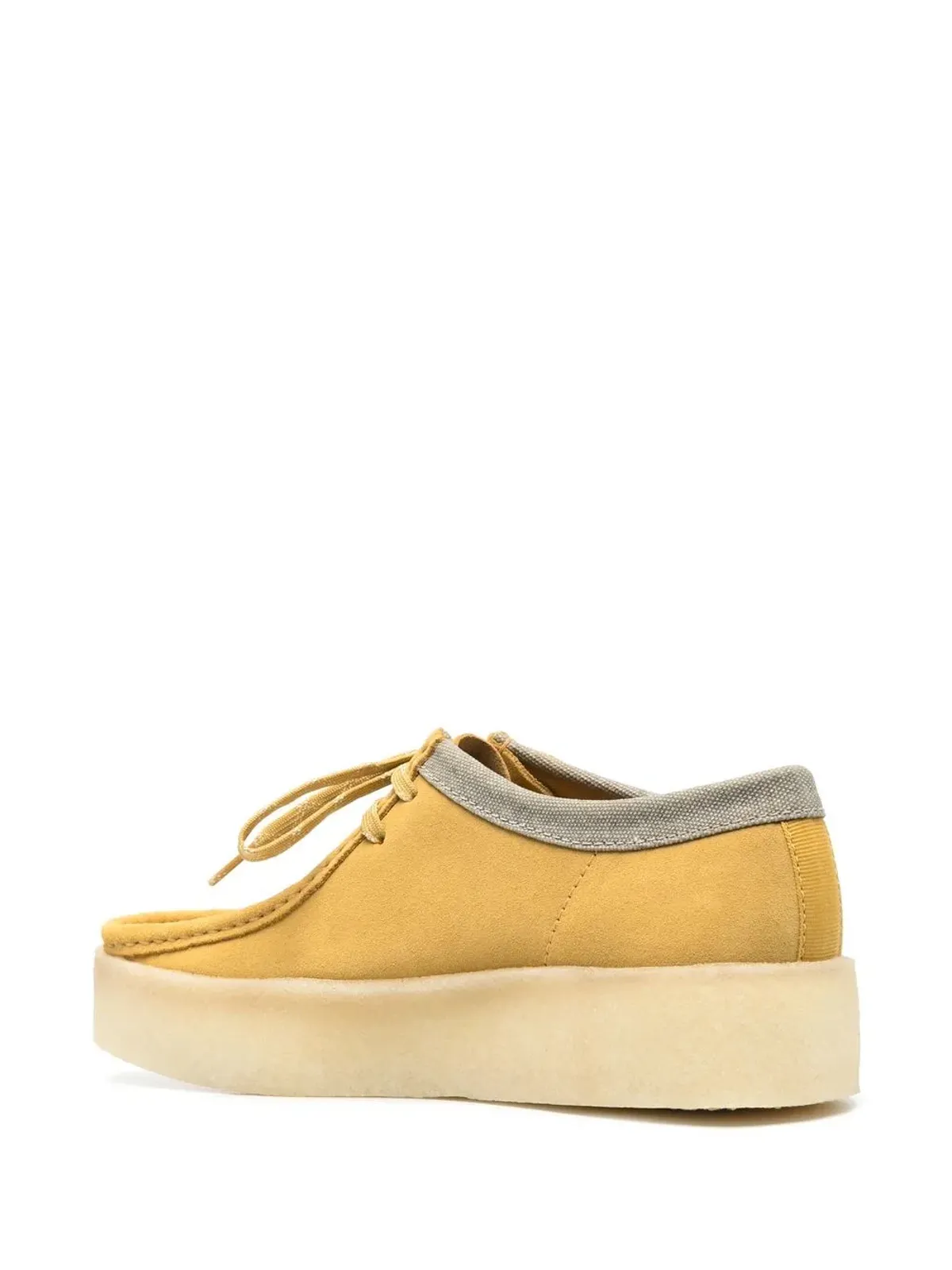 Clarks Originals 木製ビーズ付きスエードボートシューズ - 画像3