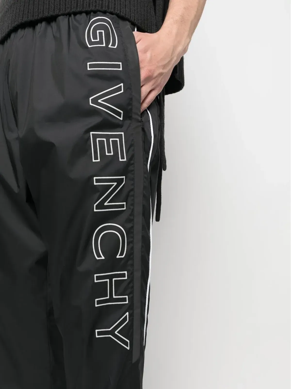 Givenchy 刺繍ロゴディテール トラックパンツ - 画像5