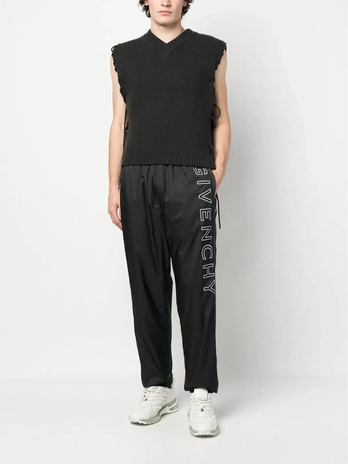 Givenchy 刺繍ロゴディテール トラックパンツ - 画像2