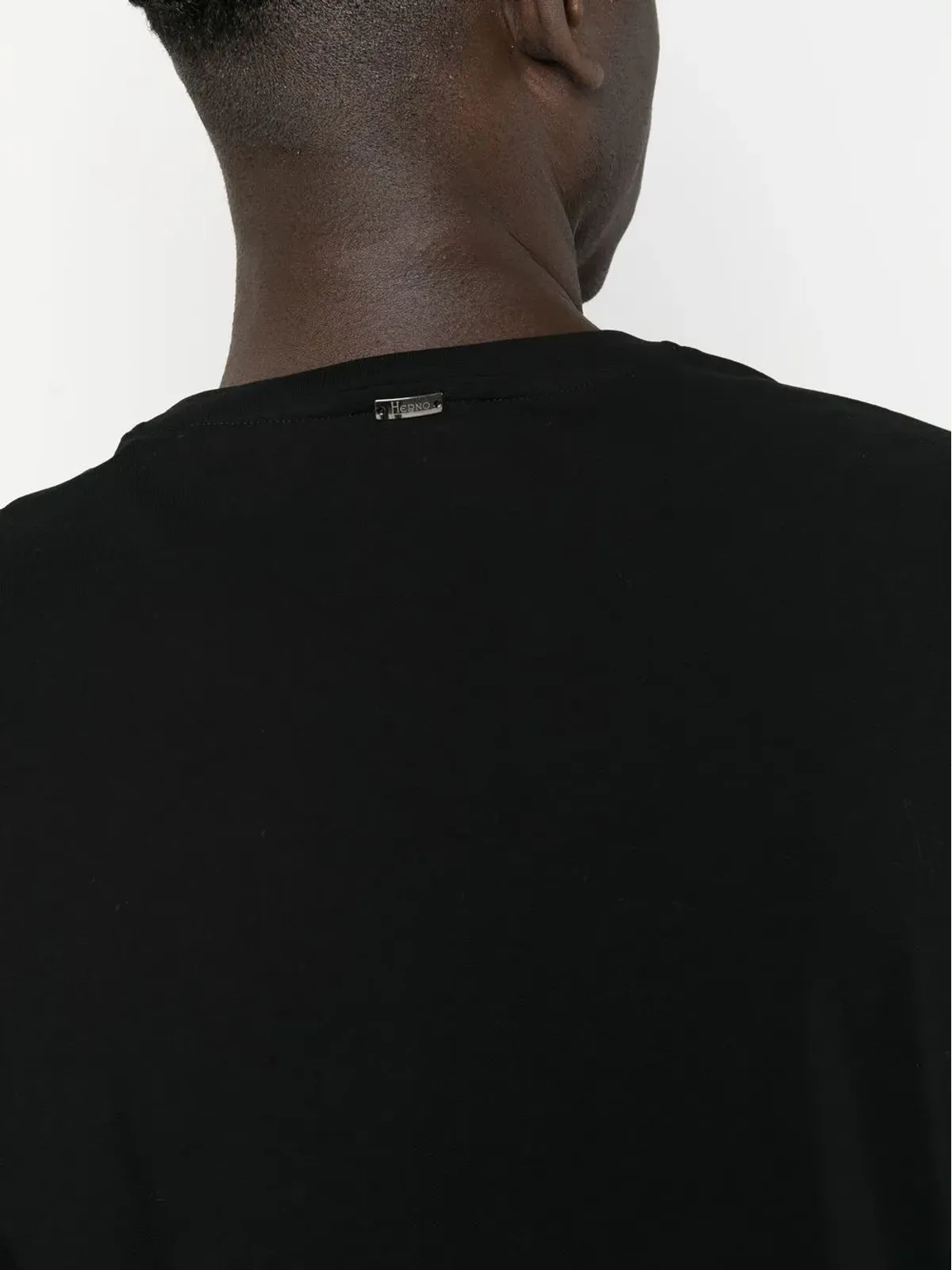 Herno ロゴプレート コットンTシャツ - 画像5