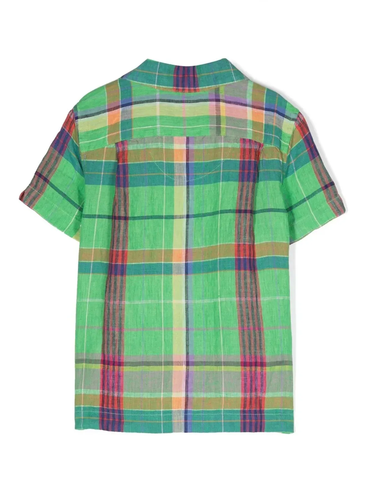 POLO RALPH LAUREN KIDS チェック柄の半袖シャツ - 画像2