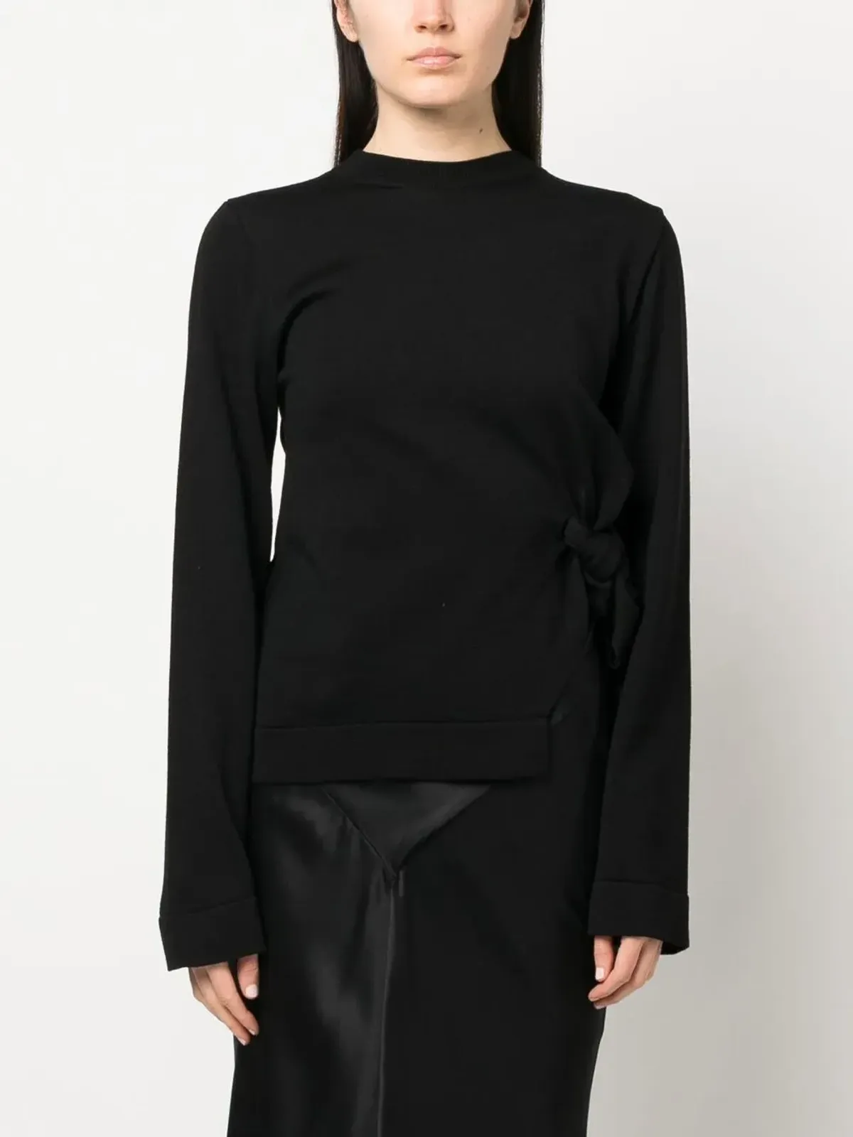 Jil Sander オープンバックディテールのニットジャンパー - 画像3