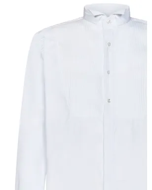 Lardini プリーツフロントシャツ - サムネイル3