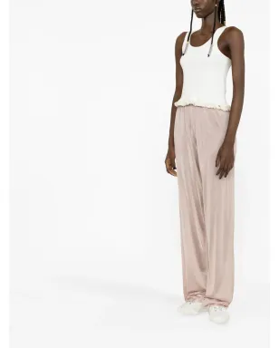 Maison Margiela エラスティケイテッドニットパンツ ピンク - サムネイル2