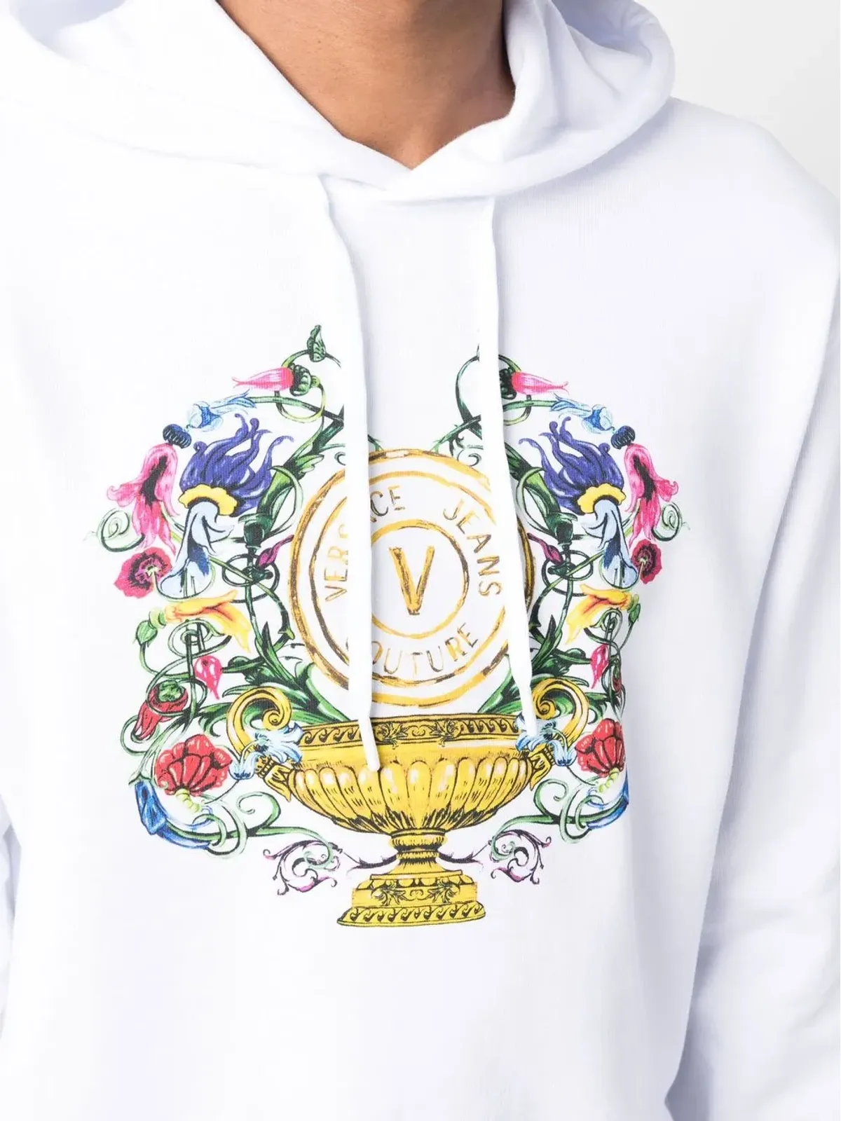 Versace Jeans Couture ロゴプリントパーカー - 画像5