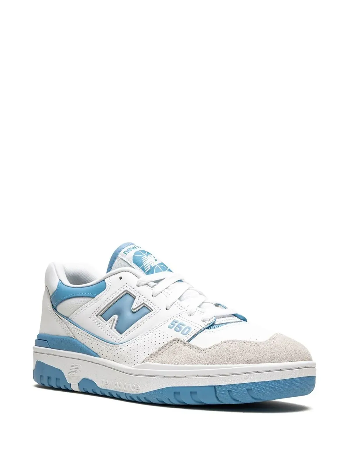 New Balance 550 ホワイト/ベイビーブルー ローカット スニーカー - 画像2