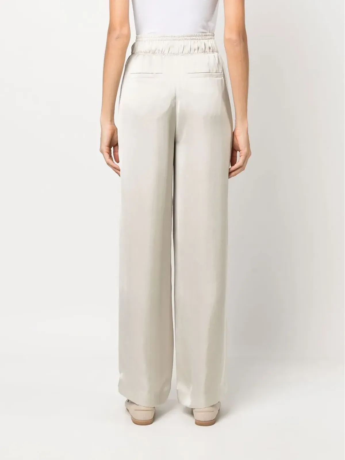 Brunello Cucinelli エラスティックウエストバンドパンツ - 画像4