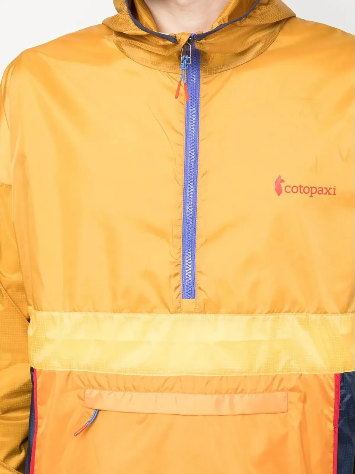 COTOPAXI カラー ブロック ジップアップ パッド入り ジレ - Orange - 画像5