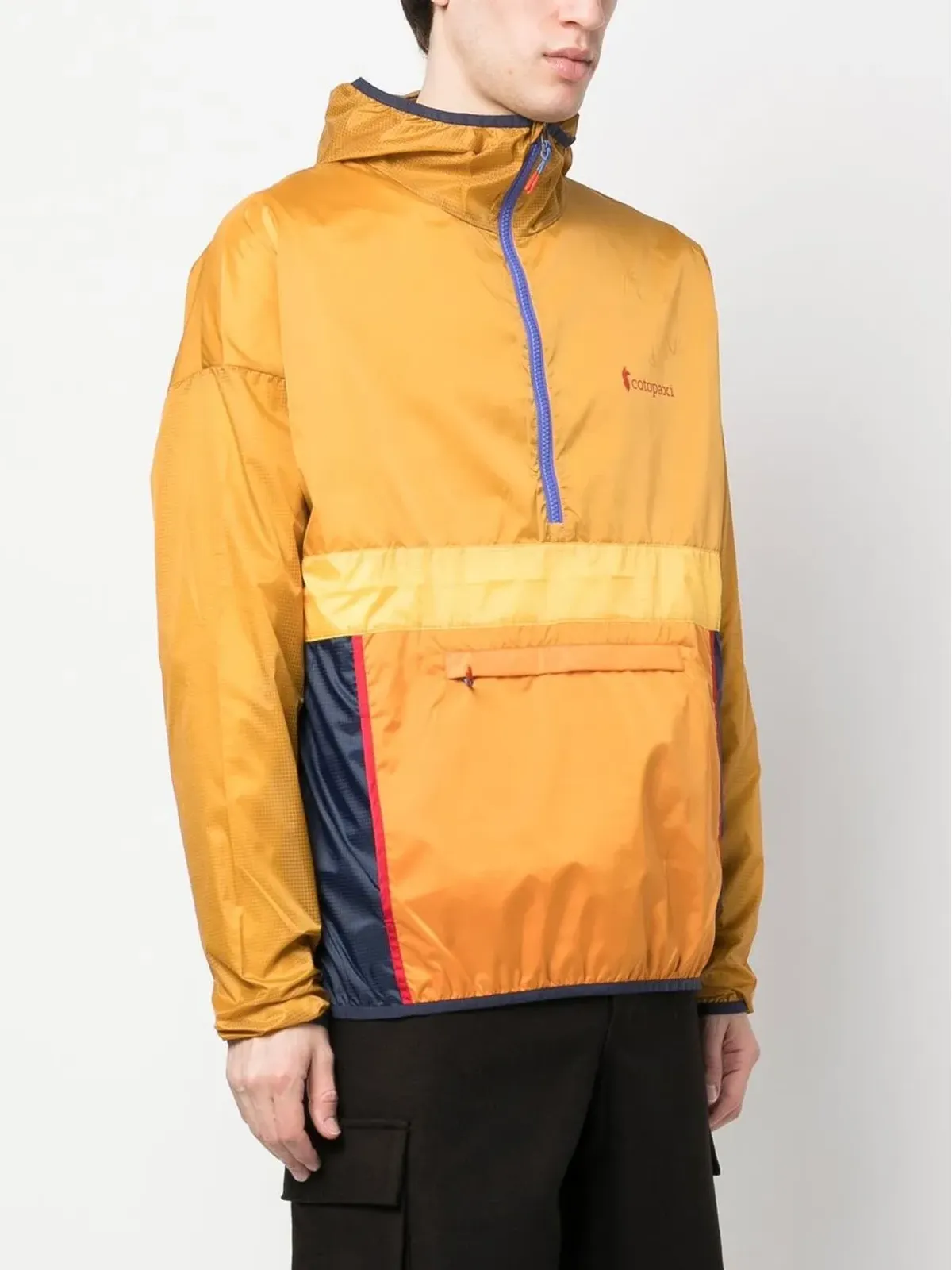 COTOPAXI カラー ブロック ジップアップ パッド入り ジレ - Orange - 画像3