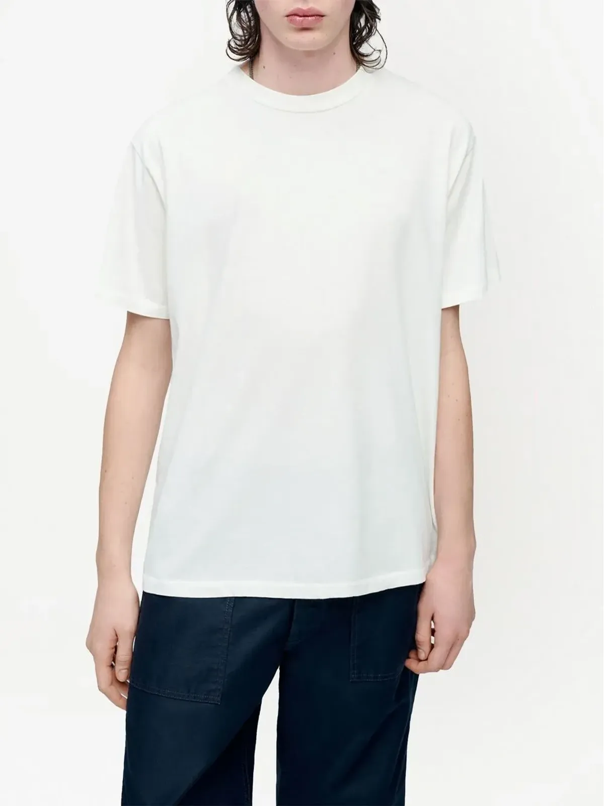 RE/DONE ルーズフィット クルーネック Tシャツ - 画像3
