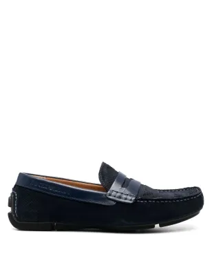 Emporio Armani ロゴエンボスド ローファー - サムネイル1