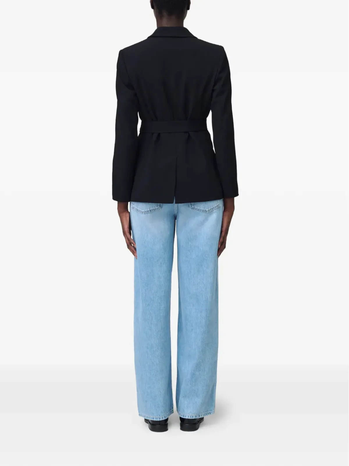 Claudie Pierlot ベルト付きブレザー - 画像4