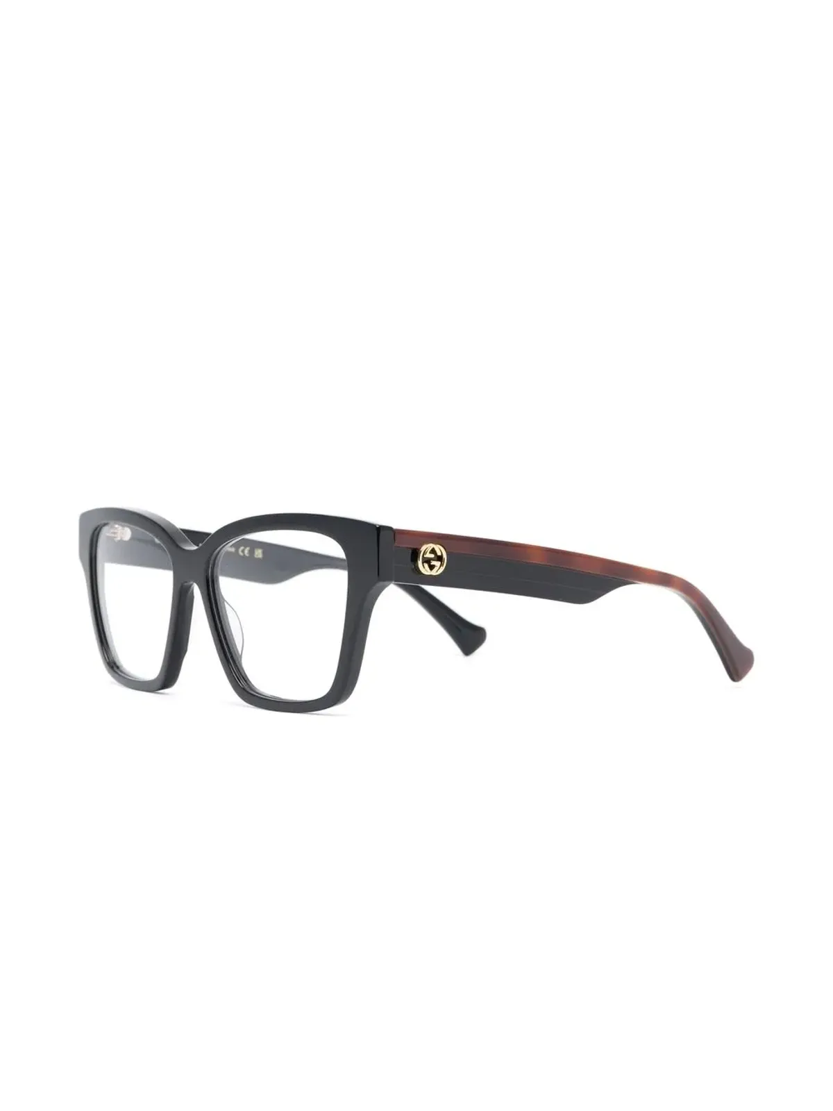 Gucci Eyewear ウェイファーラー GGストライプ入りメガネ - 画像2