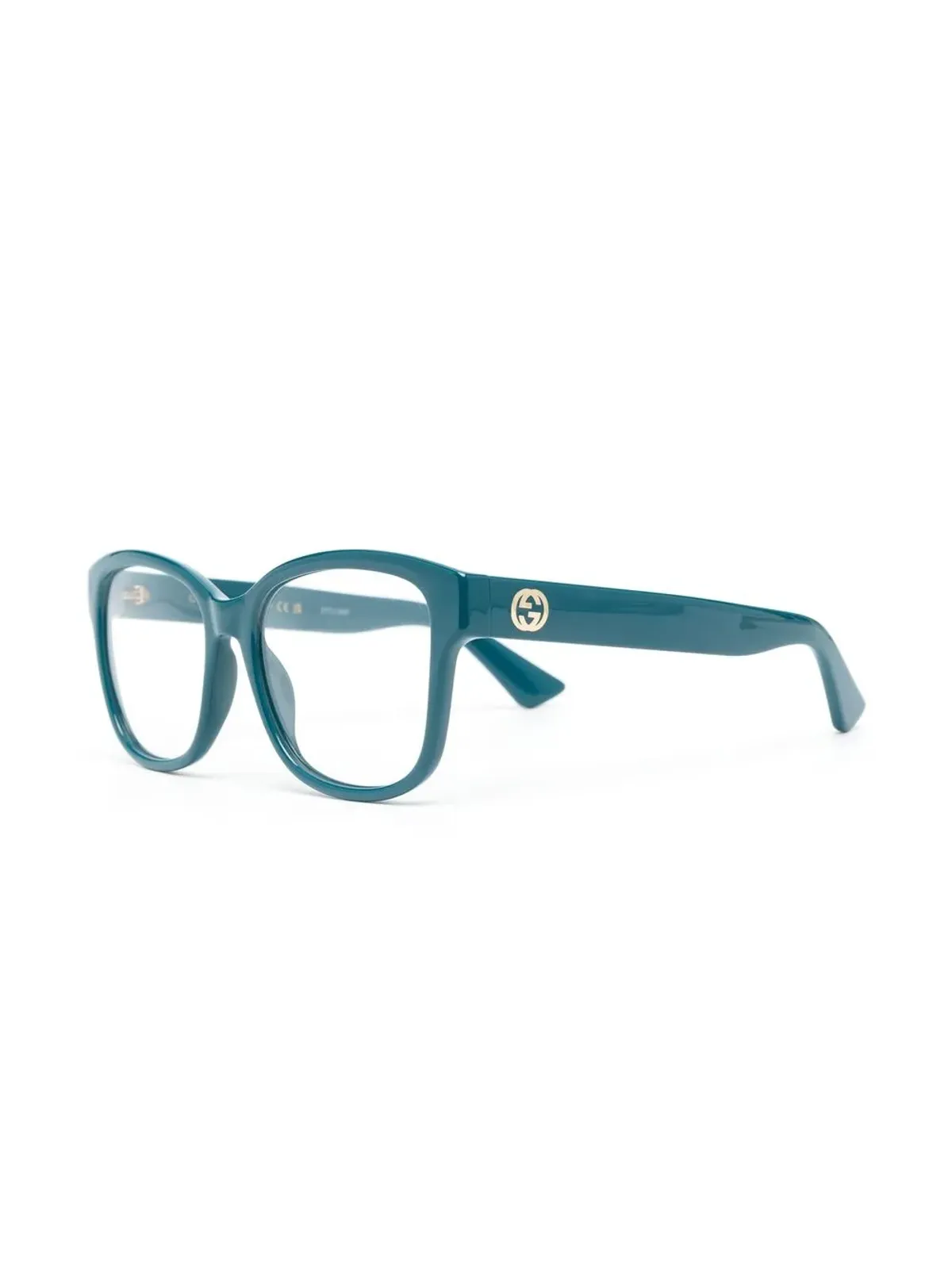 Gucci Eyewear ロゴプレートディテール メガネ - 画像2