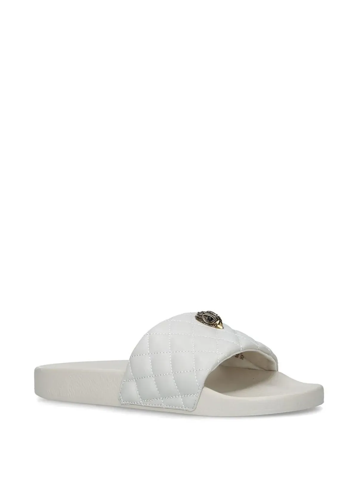 Kurt Geiger London Meena Eagle オープントゥ・スライド - White - 画像2