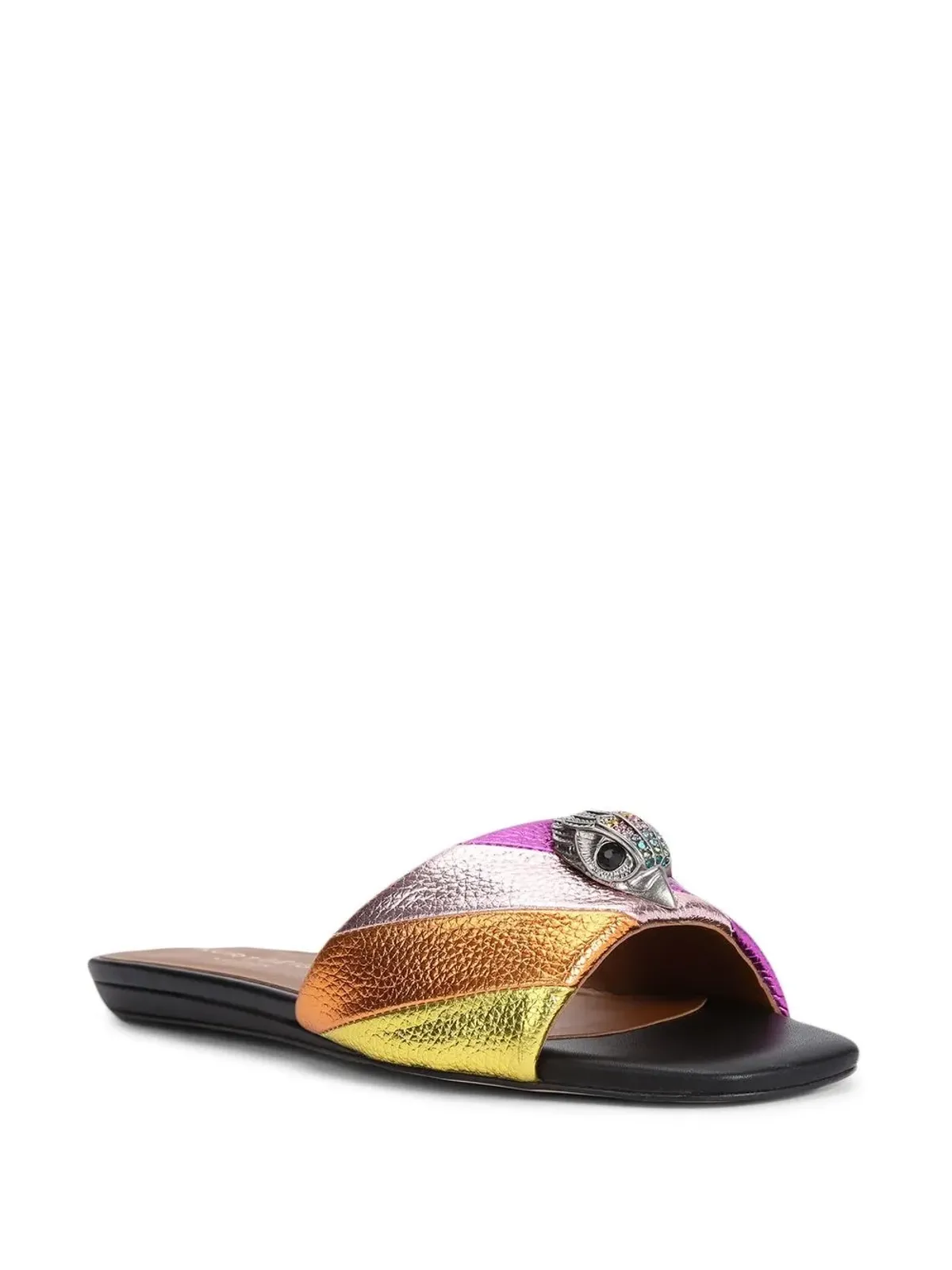 Kurt Geiger London Kensington Flat quilted sandals - Pink - 画像2