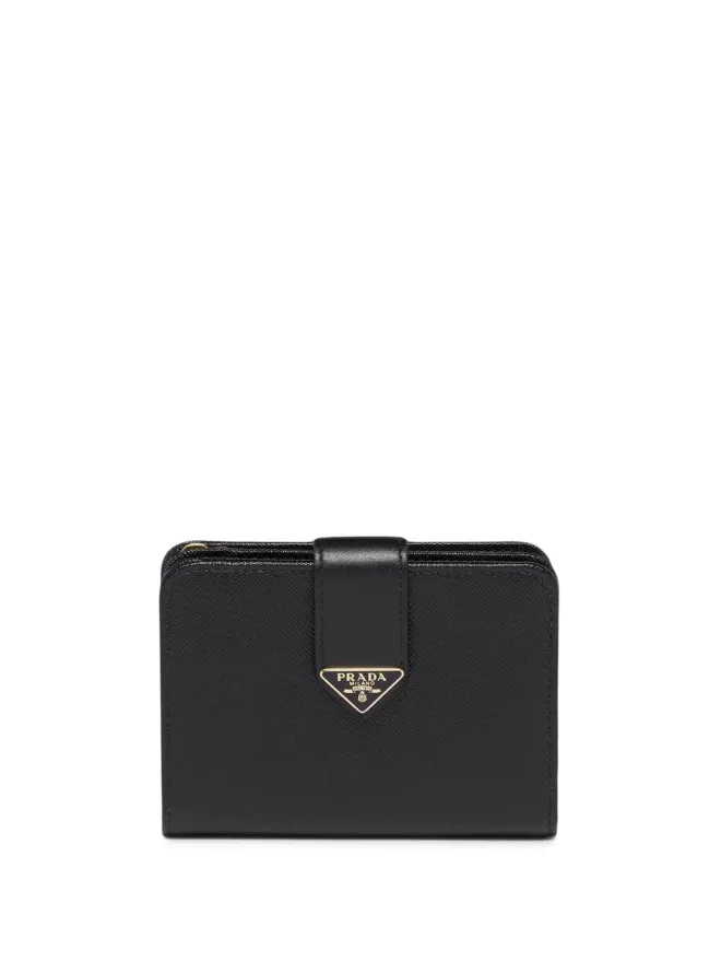 Prada Prada 小型レザー ロゴディテール ウォレットの商品画像