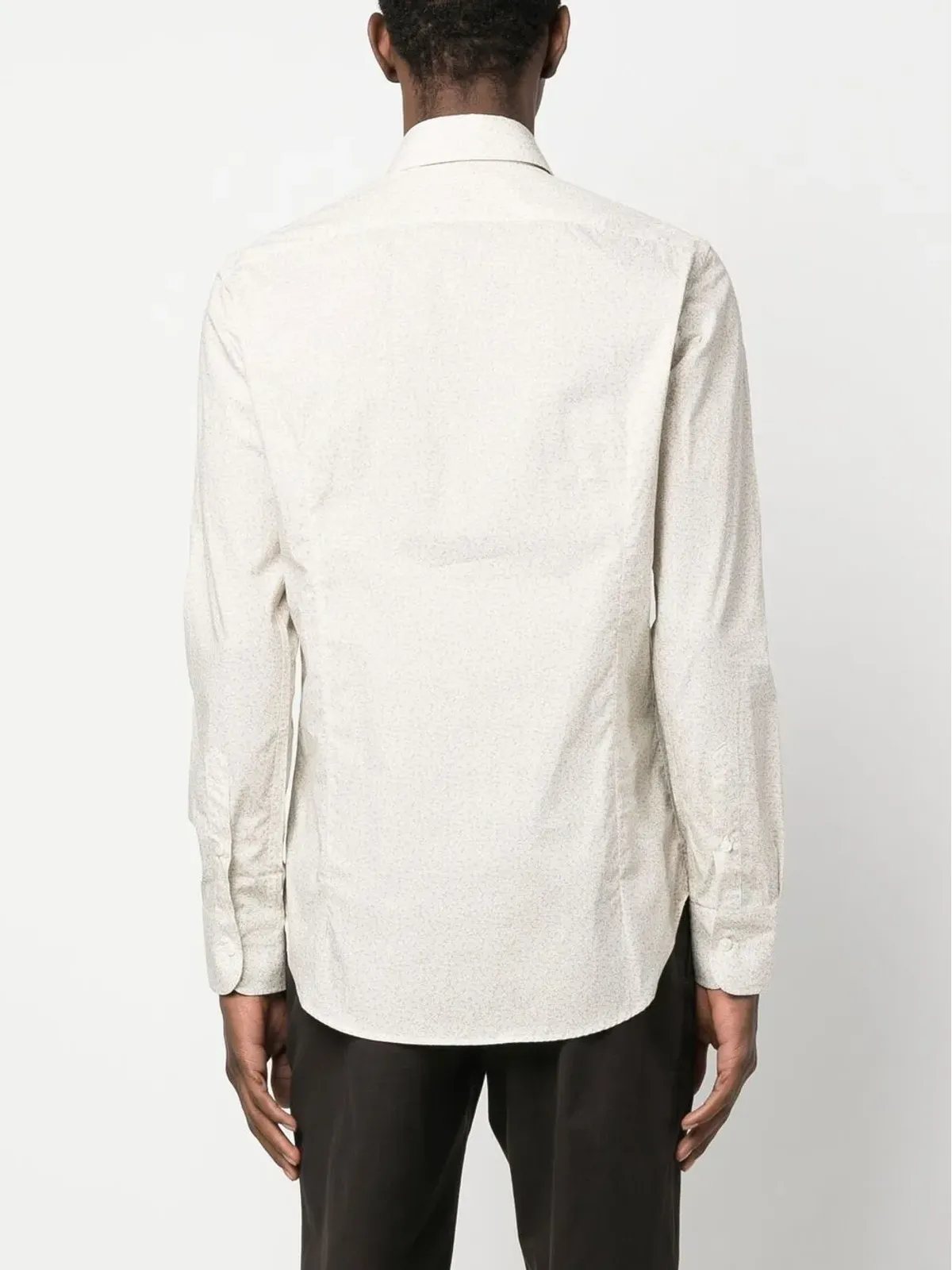 Canali 無地ボタンダウンシャツ - 画像4