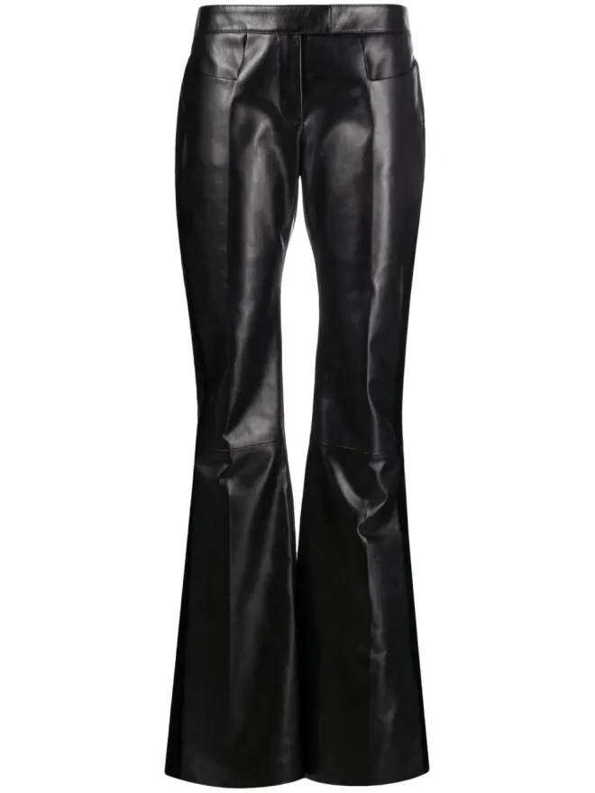 TOM FORD TOM FORD フレアレザーパンツの商品画像