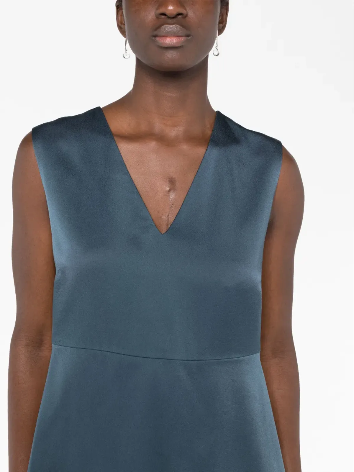 Jil Sander Vネック タンクトップ - 画像5