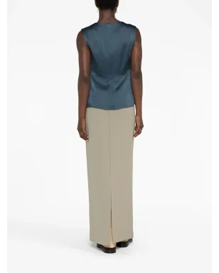 Jil Sander Vネック タンクトップ - サムネイル4