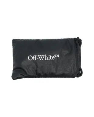 Off-White Eyewear べっ甲柄スクエアフレーム サングラス - ブラウン - サムネイル4