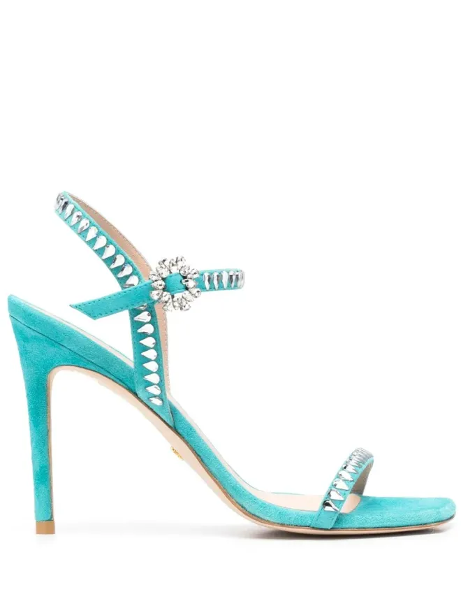 Stuart Weitzman Stuart Weitzman エンベリッシュド・オープントゥ・サンダルの商品画像