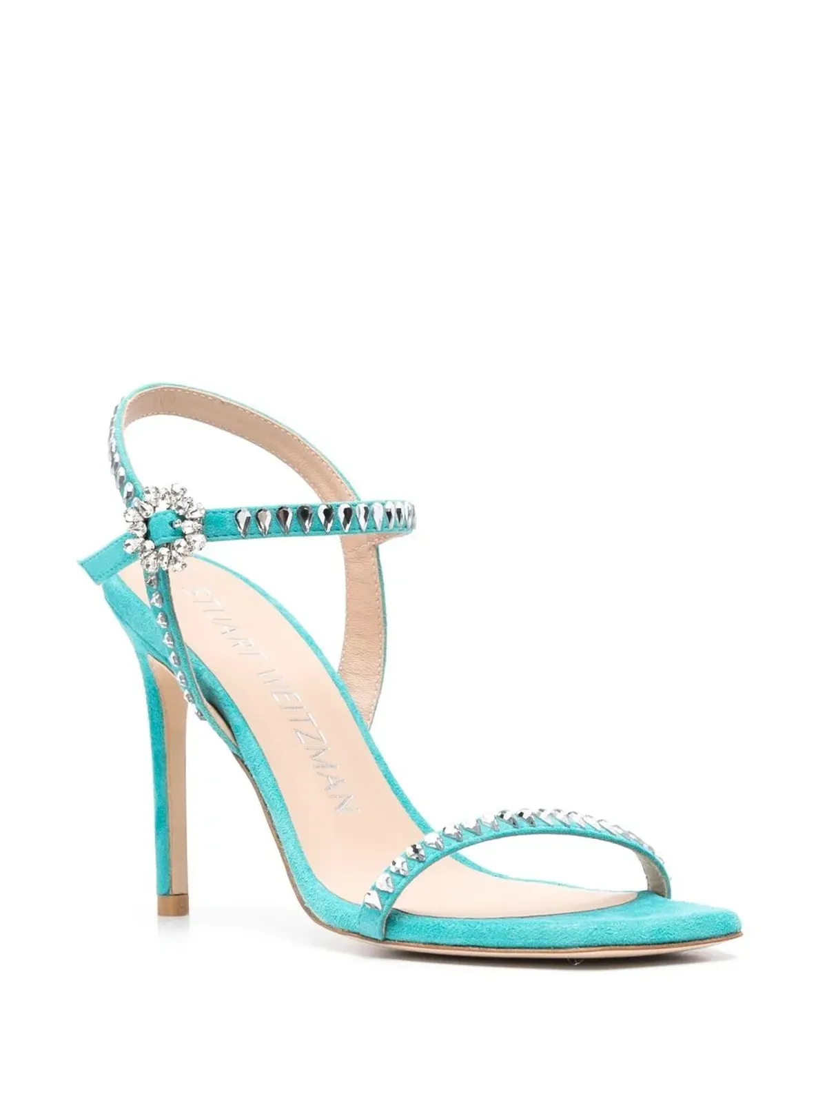 Stuart Weitzman エンベリッシュド・オープントゥ・サンダル - 画像2