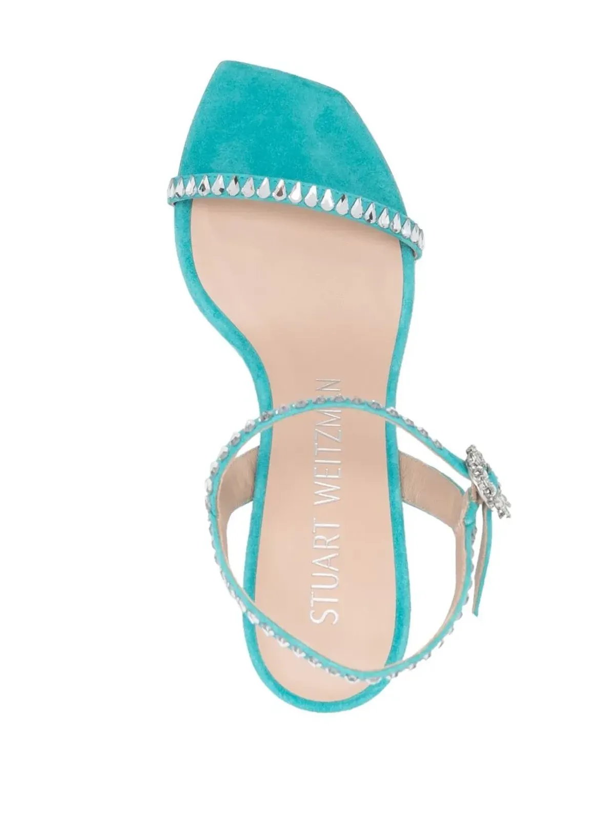 Stuart Weitzman エンベリッシュド・オープントゥ・サンダル - 画像4