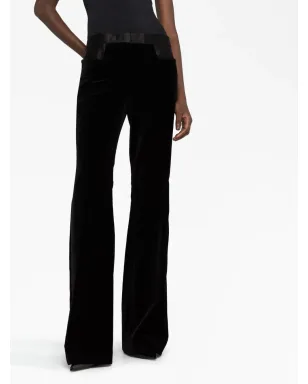TOM FORD ハイウエスト フレアパンツ（ブラック） - サムネイル5