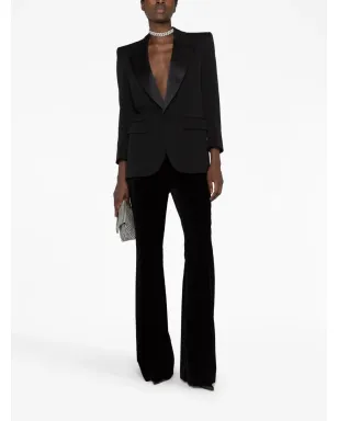 TOM FORD ハイウエスト フレアパンツ（ブラック） - サムネイル2