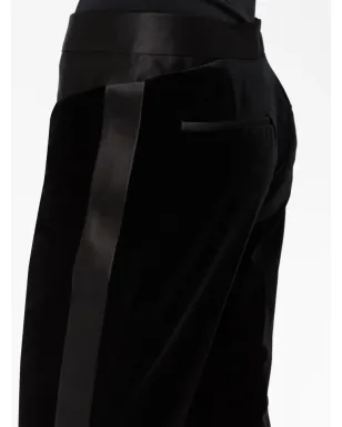 TOM FORD ハイウエスト フレアパンツ（ブラック） - サムネイル3