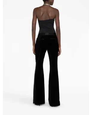 TOM FORD ハイウエスト フレアパンツ（ブラック） - サムネイル4