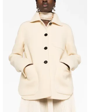 Jil Sander ボタンアップ ウールシャツジャケット - サムネイル5