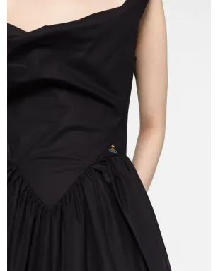 Vivienne Westwood カウルネックコルセットドレス - サムネイル3