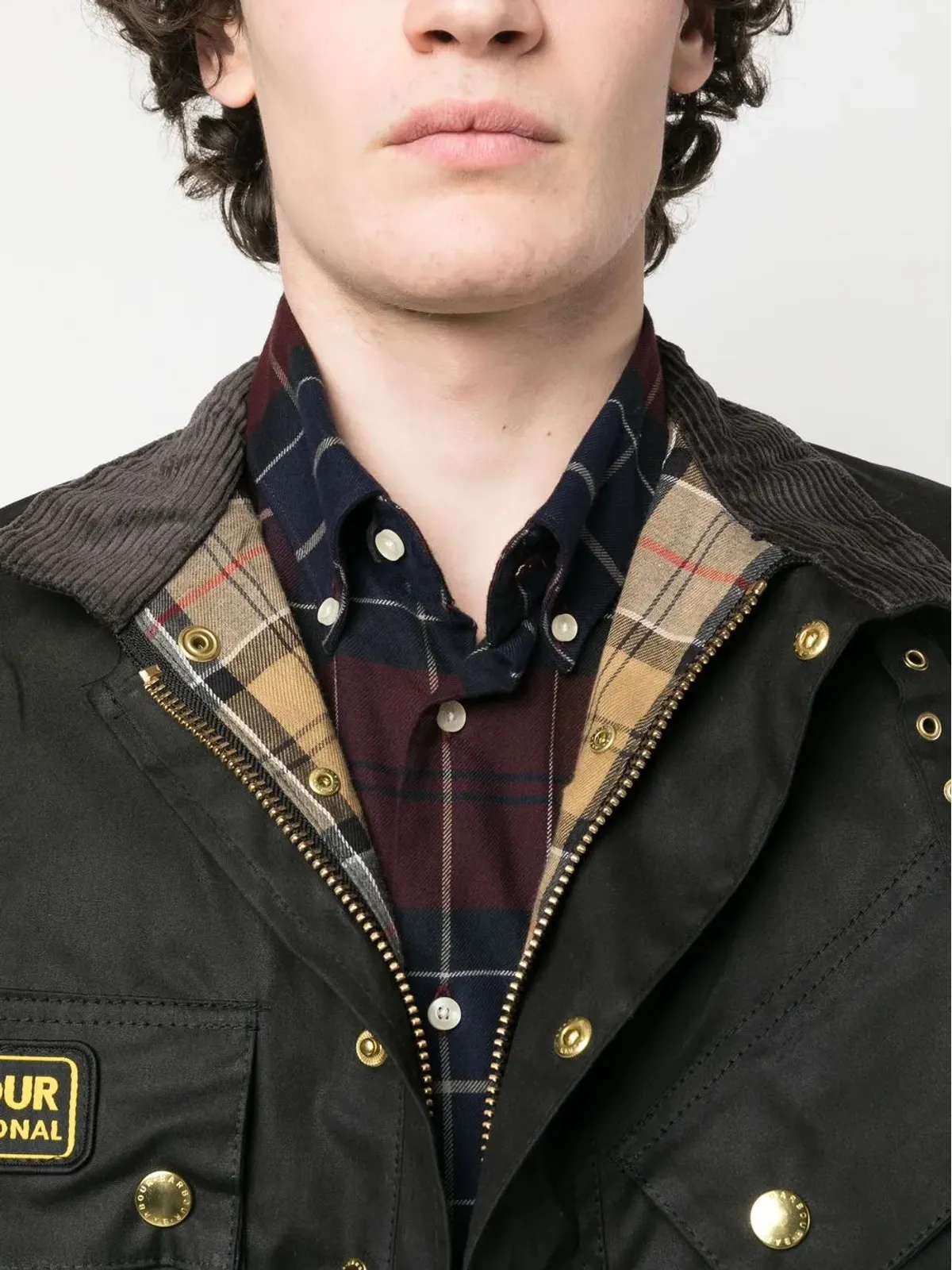 Barbour International インターナショナル・オリジナル・シングルブレストコート - 画像5