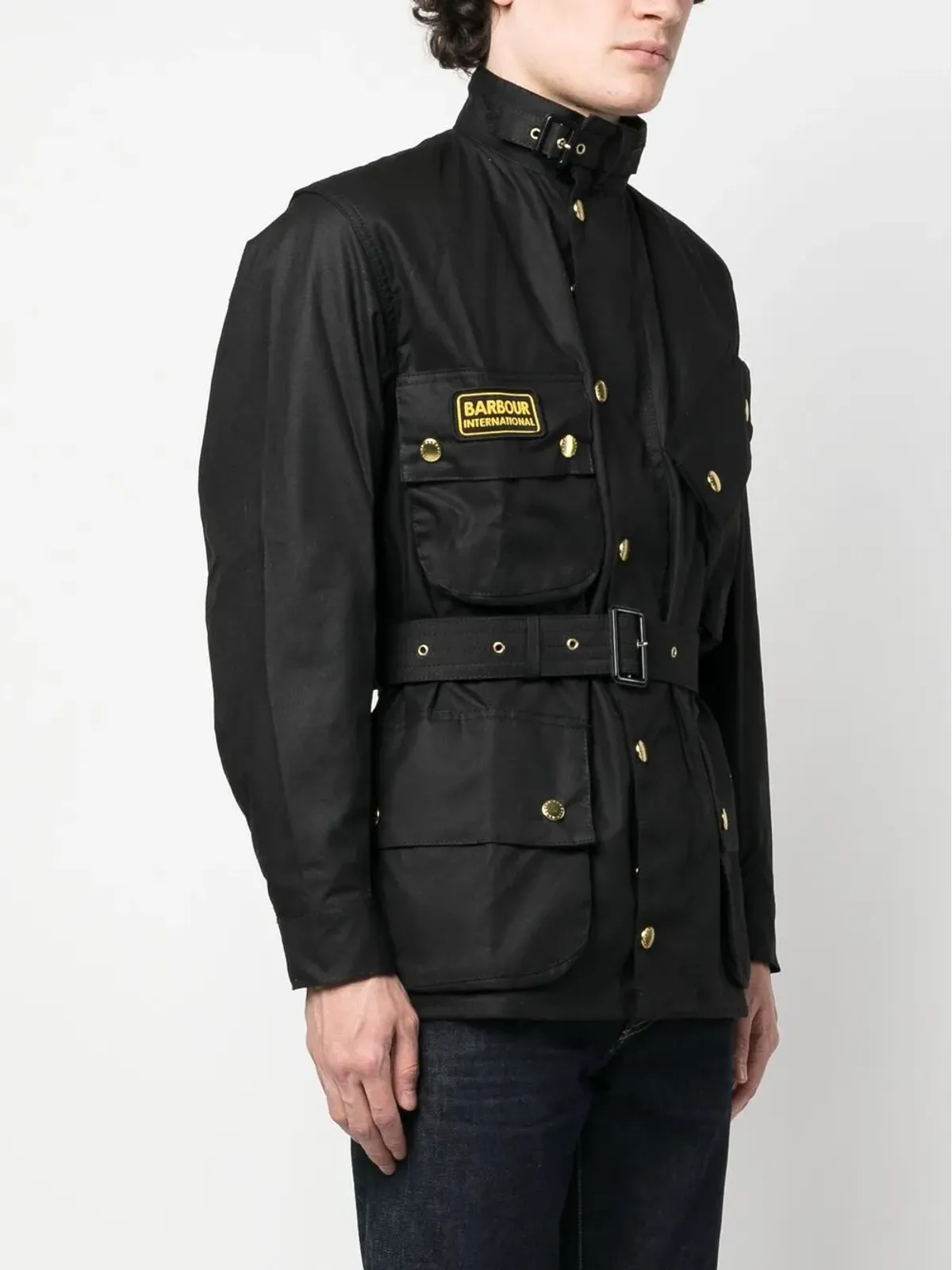 Barbour International インターナショナル・オリジナル・シングルブレストコート - 画像3