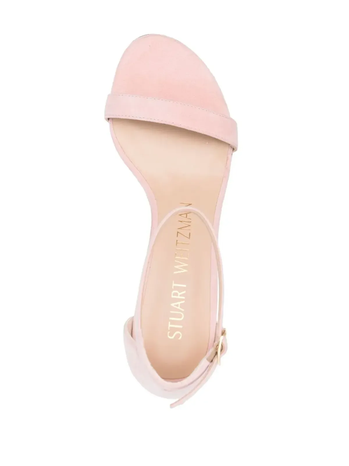 Stuart Weitzman ブロックヒール・オープントゥ・サンダル - ピンク - 画像4