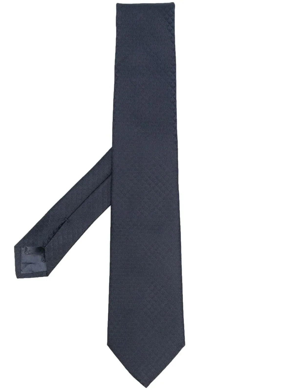 Emporio Armani モノグラムシルクネクタイ - 画像1