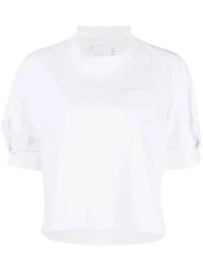 sacai sacai 半袖コットンTシャツの商品画像
