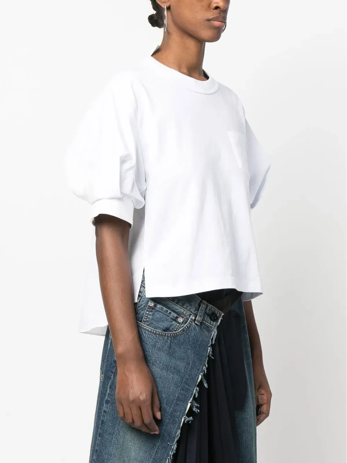 sacai 半袖コットンTシャツ - 画像3