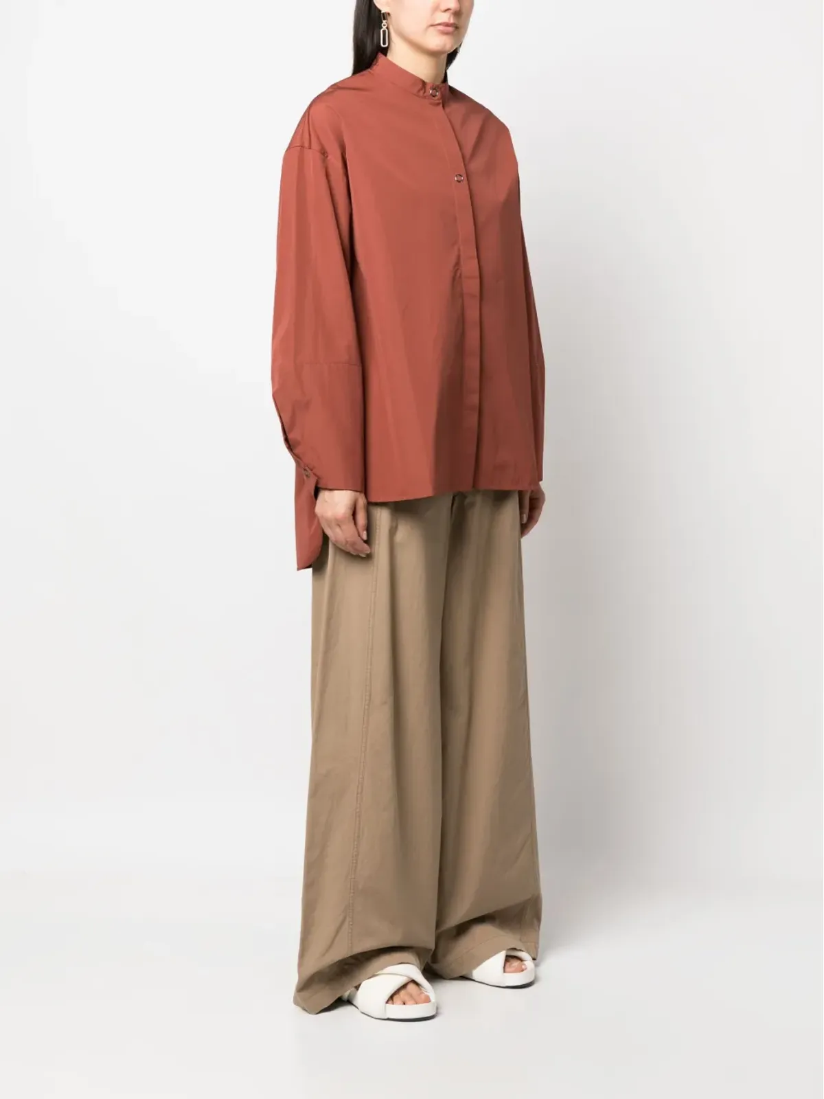 Studio Nicholson コットン長袖シャツ - 画像3