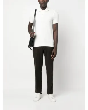 TOM FORD コットン混紡ポロシャツ（ホワイト） - サムネイル2