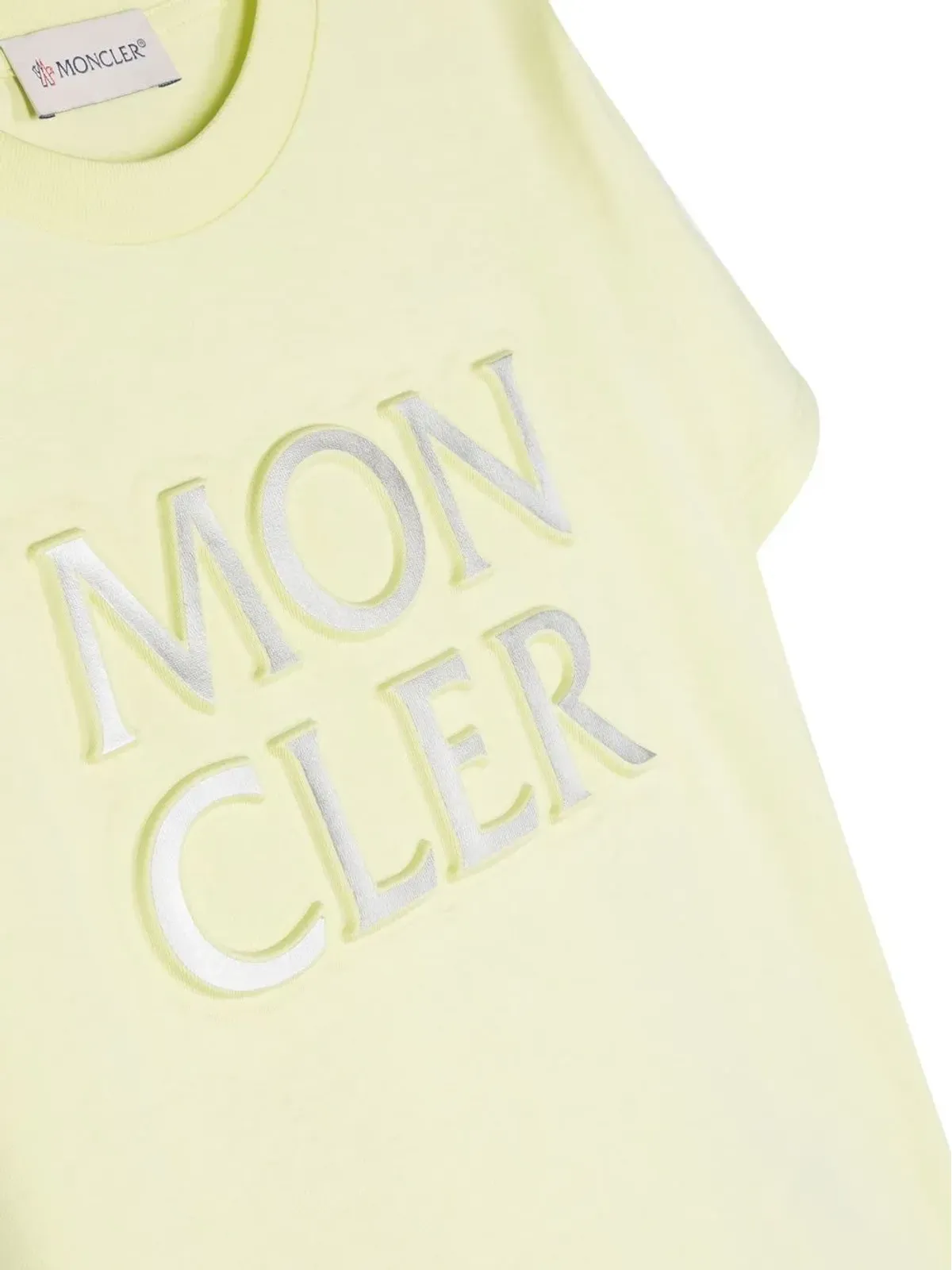 Moncler Enfant エンボスロゴ コットン Tシャツ - 画像3