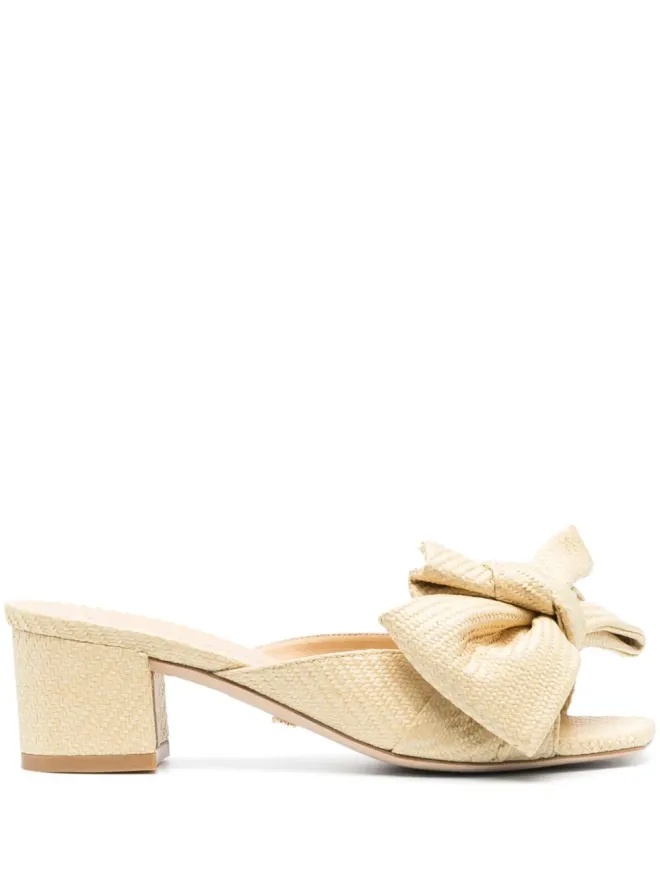Stuart Weitzman Stuart Weitzman LOVEKNOT 50 ブロックサンダルの商品画像