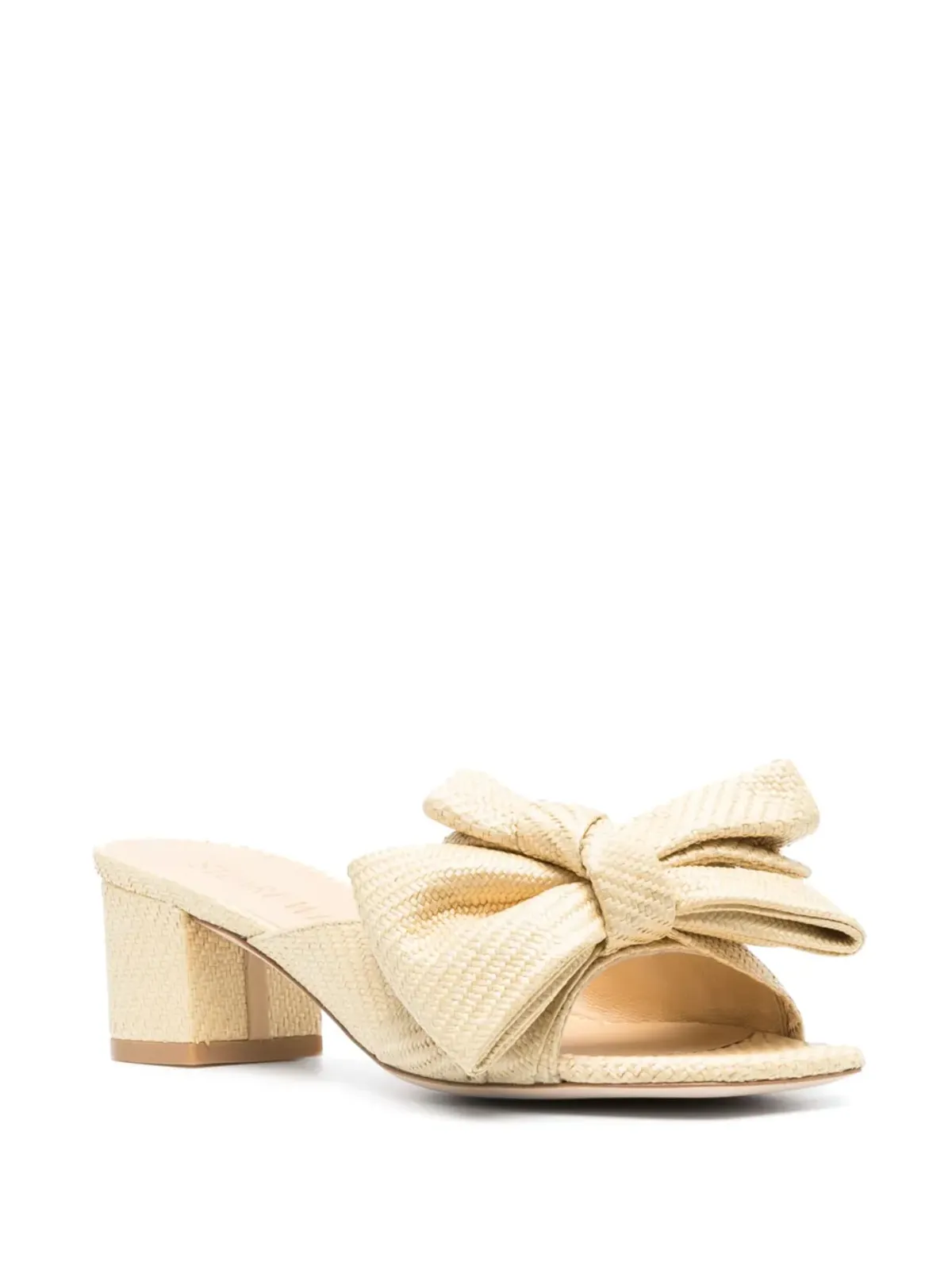 Stuart Weitzman LOVEKNOT 50 ブロックサンダル - 画像2