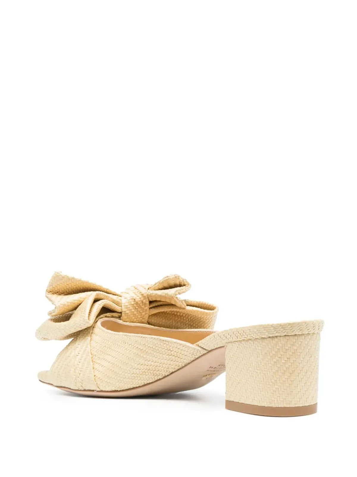 Stuart Weitzman LOVEKNOT 50 ブロックサンダル - 画像3